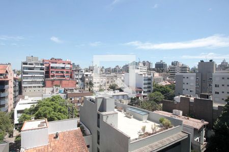 Sala Vista de apartamento para alugar com 2 quartos, 66m² em Petrópolis, Porto Alegre