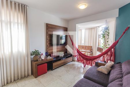 Sala de apartamento à venda com 4 quartos, 144m² em Serra, Belo Horizonte