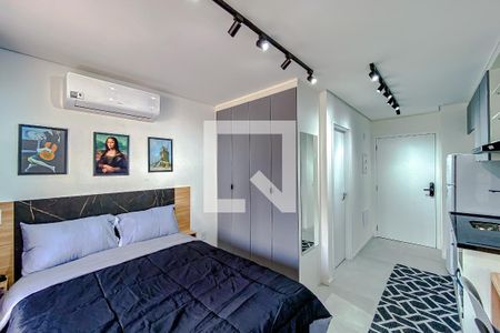 Sala/Quarto de kitnet/studio para alugar com 1 quarto, 25m² em Vila Regente Feijó, São Paulo