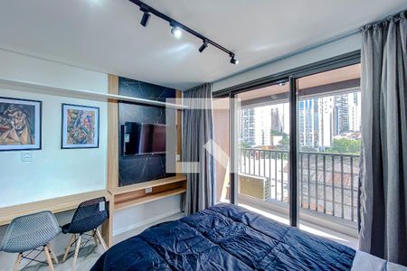 Sala/Quarto de kitnet/studio para alugar com 1 quarto, 25m² em Vila Regente Feijó, São Paulo