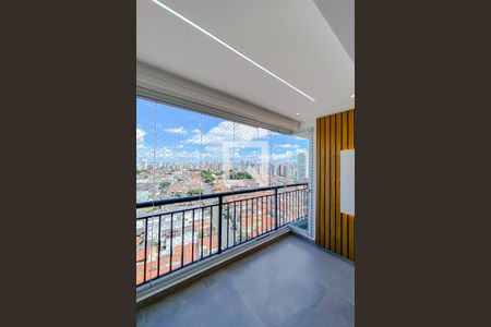 Varanda da Sala de apartamento para alugar com 2 quartos, 45m² em Vila Invernada, São Paulo