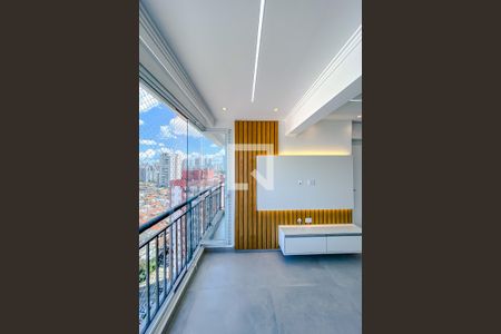 Varanda da Sala de apartamento para alugar com 2 quartos, 45m² em Vila Invernada, São Paulo