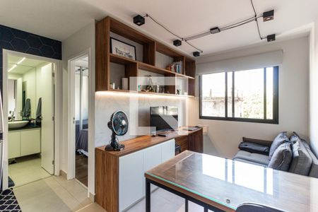 Sala de apartamento para alugar com 1 quarto, 25m² em Vila Buarque, São Paulo