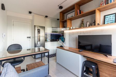 Sala de apartamento para alugar com 1 quarto, 25m² em Vila Buarque, São Paulo