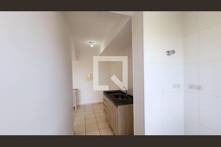 Cozinha e Área de Serviço de apartamento para alugar com 2 quartos, 53m² em Residencial das Flores, Várzea Paulista