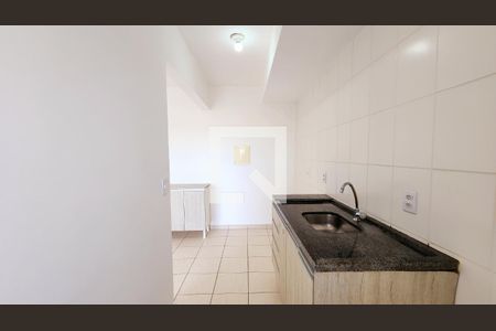 Cozinha e Área de Serviço de apartamento para alugar com 2 quartos, 53m² em Residencial das Flores, Várzea Paulista