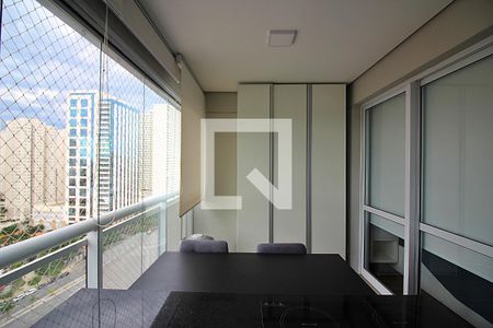 Sala Sacada de kitnet/studio para alugar com 1 quarto, 42m² em Centro, São Bernardo do Campo