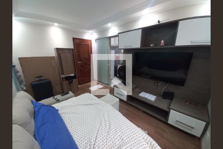 Sala de apartamento para alugar com 1 quarto, 45m² em Centro, São Vicente