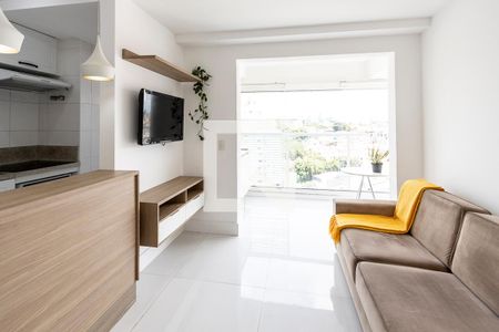 Sala de apartamento à venda com 1 quarto, 43m² em Pompeia, São Paulo