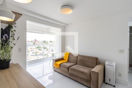 Sala de apartamento à venda com 1 quarto, 43m² em Pompeia, São Paulo