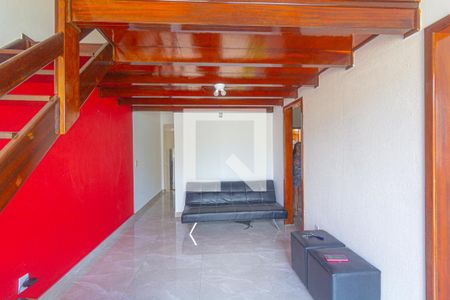 Sala de casa de condomínio para alugar com 3 quartos, 100m² em Rio Branco, Canoas