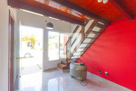 Sala de casa de condomínio para alugar com 3 quartos, 100m² em Rio Branco, Canoas