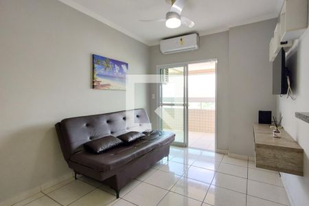 Sala de apartamento para alugar com 2 quartos, 80m² em Aviação, Praia Grande