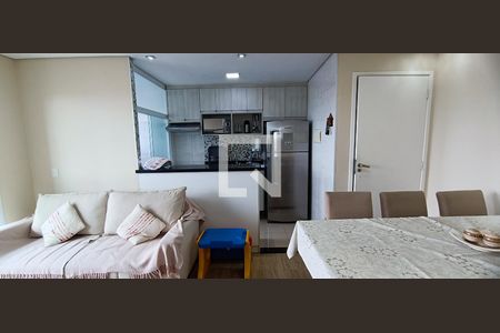 Sala de apartamento para alugar com 2 quartos, 49m² em Jardim Mitsutani, São Paulo