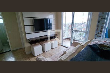 Sala de apartamento para alugar com 2 quartos, 49m² em Jardim Mitsutani, São Paulo