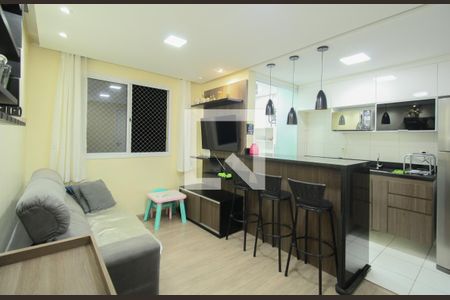 Sala de apartamento para alugar com 2 quartos, 40m² em Jardim Parque Morumbi, São Paulo