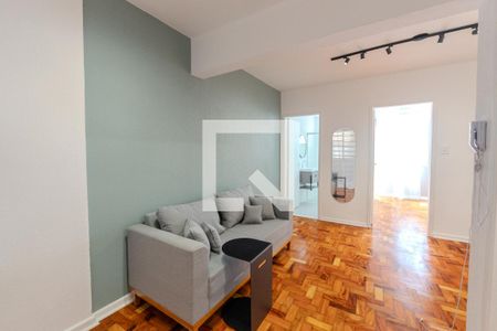 Sala de apartamento para alugar com 1 quarto, 45m² em Bela Vista, São Paulo