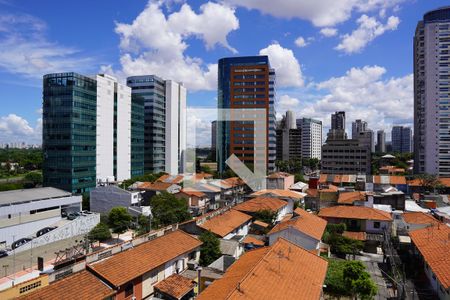 Varanda de kitnet/studio para alugar com 1 quarto, 25m² em Pinheiros, São Paulo