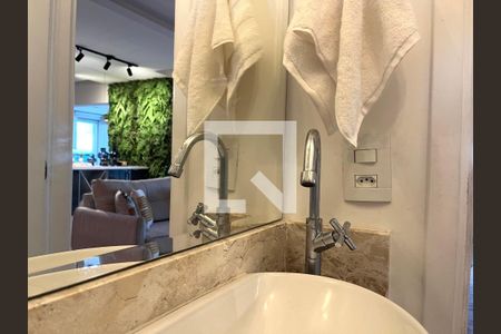 Lavabo de apartamento à venda com 2 quartos, 87m² em Campo Belo, São Paulo