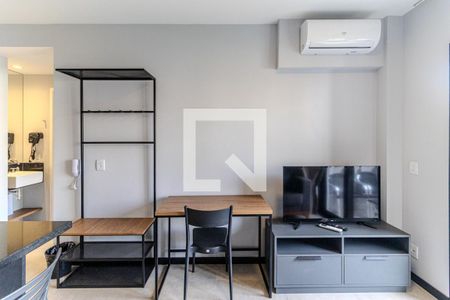 Sala de apartamento à venda com 1 quarto, 34m² em Higienópolis, São Paulo