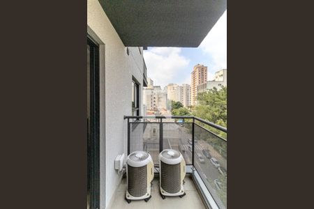 Varanda de apartamento à venda com 1 quarto, 34m² em Higienópolis, São Paulo