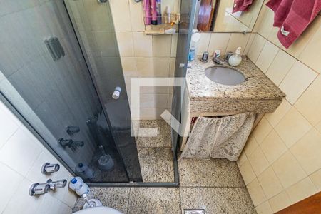 Banheiro da Suíte de apartamento à venda com 3 quartos, 100m² em Padre Eustáquio, Belo Horizonte