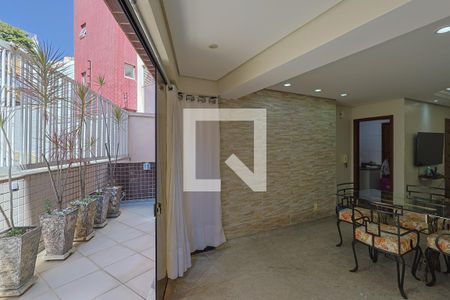 Sala de apartamento à venda com 3 quartos, 134m² em Silveira, Belo Horizonte