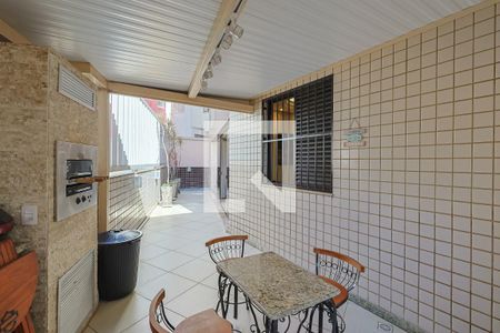 Varanda da Sala de apartamento à venda com 3 quartos, 134m² em Silveira, Belo Horizonte