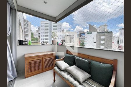 Sala de apartamento à venda com 3 quartos, 95m² em Luxemburgo, Belo Horizonte