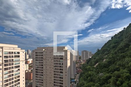 Vista da Varanda da Sala de apartamento para alugar com 3 quartos, 84m² em Marapé, Santos