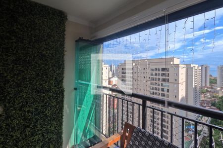 Varanda da Sala de apartamento para alugar com 3 quartos, 84m² em Marapé, Santos