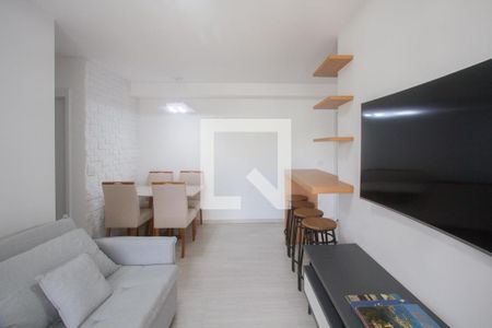 Sala de apartamento para alugar com 2 quartos, 62m² em Chácara Santo Antônio, São Paulo