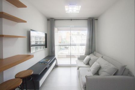 Sala de apartamento para alugar com 2 quartos, 62m² em Chácara Santo Antônio, São Paulo