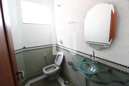 Lavabo de casa de condomínio para alugar com 4 quartos, 250m² em Nova Uberlândia, Uberlândia