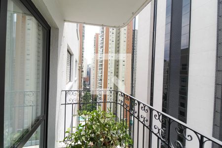 Varanda da Sala de apartamento para alugar com 3 quartos, 80m² em Vila Olímpia, São Paulo