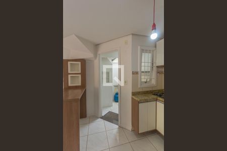 Sala/Cozinha de casa de condomínio à venda com 2 quartos, 72m² em Niterói, Canoas