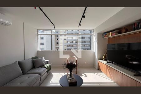 Sala  de apartamento à venda com 2 quartos, 94m² em Jardim Paulista, São Paulo