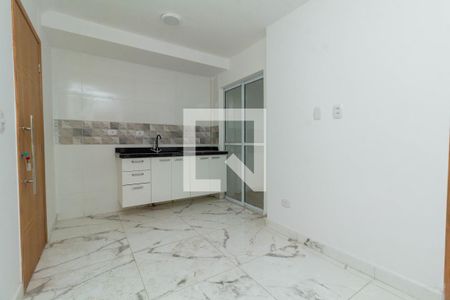 Sala e Cozinha de apartamento à venda com 2 quartos, 40m² em Vila Carrão, São Paulo