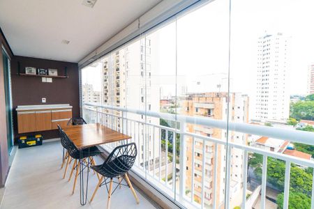 Sacada da Sala de apartamento para alugar com 1 quarto, 56m² em Vila Mascote, São Paulo