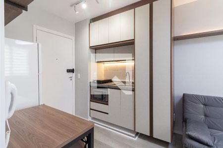 Sala - Cozinha de apartamento para alugar com 1 quarto, 24m² em Butantã, São Paulo