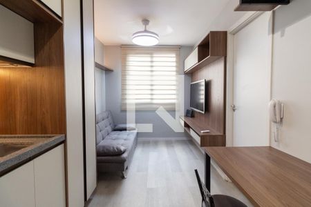 Sala - Cozinha de apartamento para alugar com 1 quarto, 24m² em Butantã, São Paulo