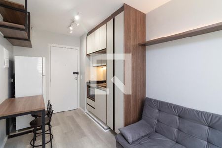 Sala - Cozinha de apartamento para alugar com 1 quarto, 24m² em Butantã, São Paulo