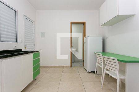 Cozinha de kitnet/studio para alugar com 1 quarto, 25m² em Belenzinho, São Paulo