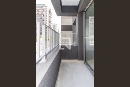 Sacada de kitnet/studio para alugar com 1 quarto, 24m² em Indianópolis, São Paulo