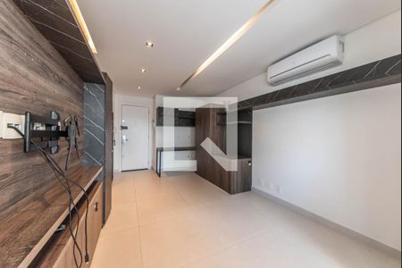 Sala de apartamento à venda com 2 quartos, 58m² em Brooklin, São Paulo