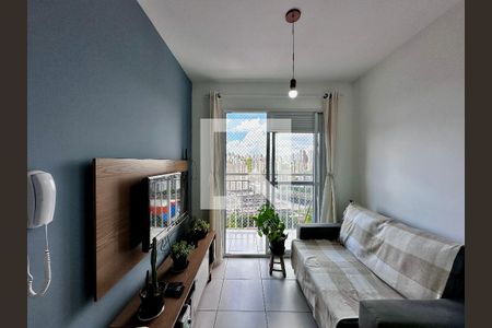 Sala de apartamento à venda com 1 quarto, 32m² em Vila das Belezas, São Paulo