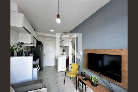 Sala de apartamento à venda com 1 quarto, 32m² em Vila das Belezas, São Paulo