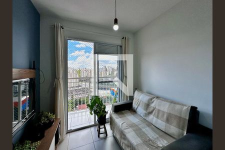 Sala de apartamento à venda com 1 quarto, 32m² em Vila das Belezas, São Paulo