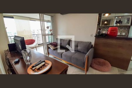 Sala de Estar de apartamento à venda com 2 quartos, 60m² em Centro, Osasco