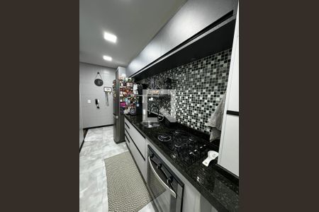 Cozinha de apartamento à venda com 2 quartos, 66m² em Jardim Florida, Jundiaí